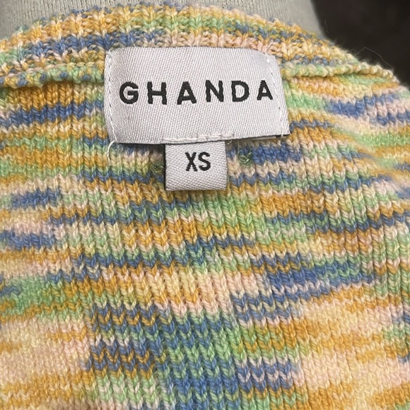 Ghanda Knit Crop Top - Picture 4 of 5